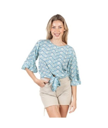 Camisa de mujer de manga larga, estilo bohemio, ideal para fiestas y ocasiones especiales
