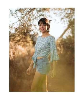 Camisa de mujer de manga larga, estilo bohemio, ideal para fiestas y ocasiones especiales