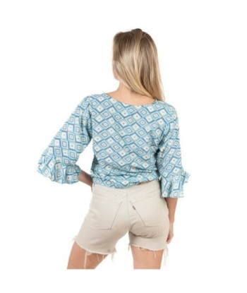 Camisa de mujer de manga larga, estilo bohemio, ideal para fiestas y ocasiones especiales