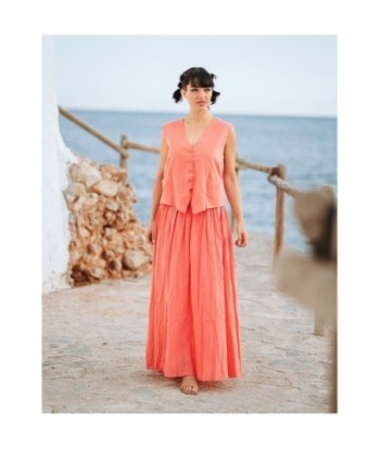 Falda de moda mujer, estilo vaquero, larga y polipiel, conjunto lana, elegante y versátil