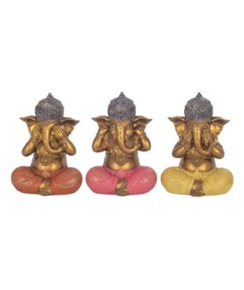 Figura de Ganesha 3 Diferentes Estilos, Estatua Decorativa de Diosa para Hogar y Oficina, Regalo Espiritual y
