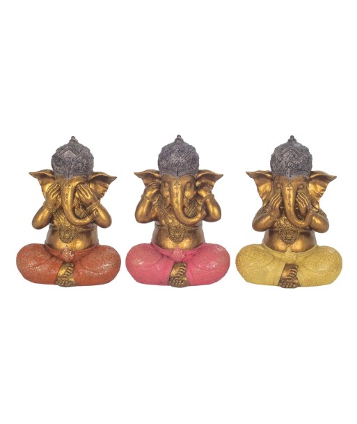 Figura de Ganesha 3 Diferentes Estilos, Estatua Decorativa de Diosa para Hogar y Oficina, Regalo Espiritual y