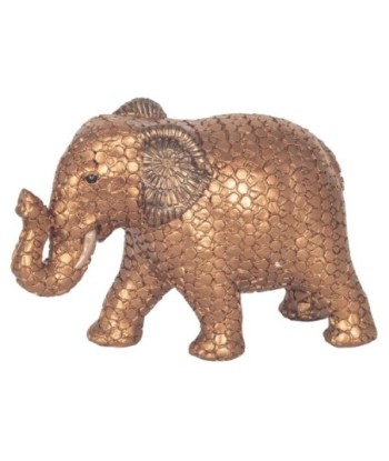 Elefante Decorativo de Resina Étnica para Hogar, Figura Africana de Elefante Marrón, Adorno Estilo Bohemio
