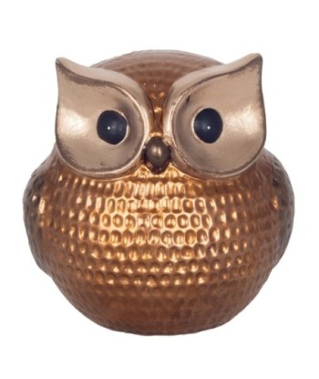 Figura de Búho Decorativa en Resina, Accesorio de Estilo Natural para Hogar, Regalo Perfecto para Amantes de