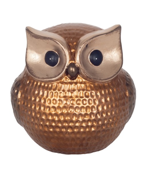 Figura de Búho Decorativa en Resina, Accesorio de Estilo Natural para Hogar, Regalo Perfecto para Amantes de