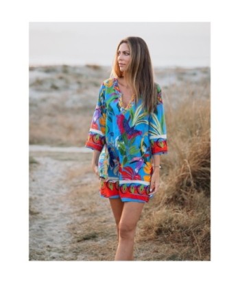 Isla Bonita Moda By SIGRIS - Kurta de Algodón 100% para Mujer - Estilo Elegante y Cómodo
