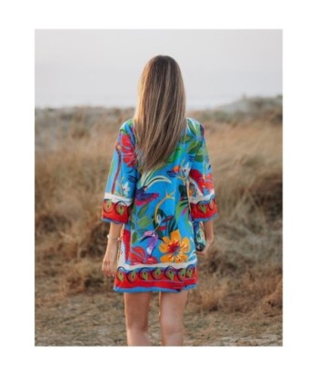 Isla Bonita Moda By SIGRIS - Kurta de Algodón 100% para Mujer - Estilo Elegante y Cómodo