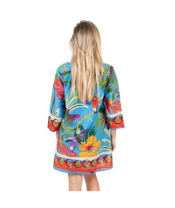 Isla Bonita Moda By SIGRIS - Kurta de Algodón 100% para Mujer - Estilo Elegante y Cómodo