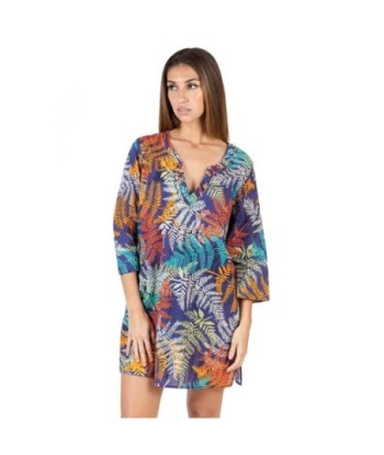 Isla Bonita Moda By SIGRIS - Kurta de Algodón 100% para Mujer - Estilo Elegante y Cómodo