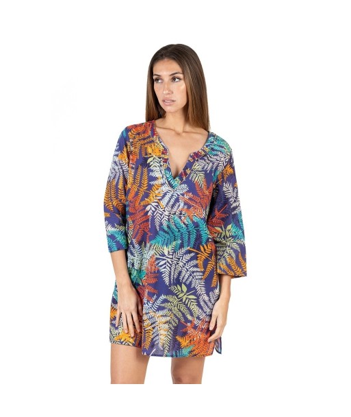 Isla Bonita Moda By SIGRIS - Kurta de Algodón 100% para Mujer - Estilo Elegante y Cómodo