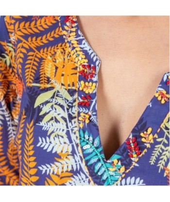 Isla Bonita Moda By SIGRIS - Kurta de Algodón 100% para Mujer - Estilo Elegante y Cómodo