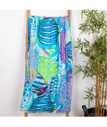 Isla Bonita Moda By SIGRIS - Pareo de Algodón 100% para Mujer - Diseño Exclusivo