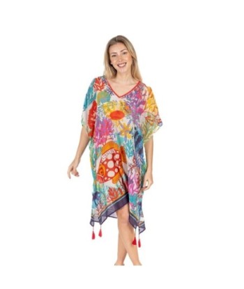 Isla Bonita Moda By SIGRIS - Poncho de Algodón 100% para Mujer