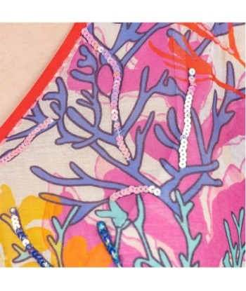 Isla Bonita Moda By SIGRIS - Poncho de Algodón 100% para Mujer