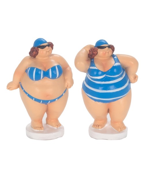 Figura de Bañista en Resina, Decoración Náutica, Colección Marinero, Ideal para Regalos y Adornos en Casa, 2