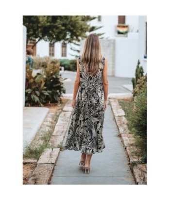 Isla Bonita Moda By SIGRIS - Vestido de Moda Mujer Elegante para Fiesta y Eventos Especiales