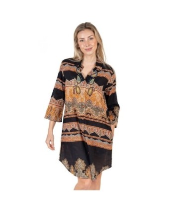 Isla Bonita Moda By SIGRIS - Vestido de Moda Mujer Elegante y Sofisticado