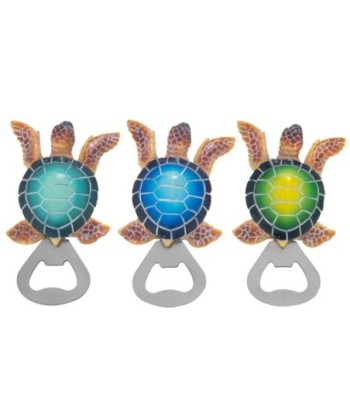 Abridor de Botellas Tortuga Marítima 3 en 1, Accesorio de Cocina Ideal para Regalos y Decoración Nautica