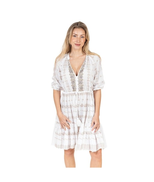 Isla Bonita Moda By SIGRIS - Vestido de Moda Mujer Elegante y Sofisticado
