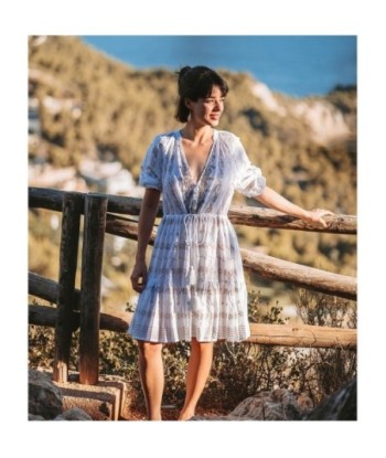 Isla Bonita Moda By SIGRIS - Vestido de Moda Mujer Elegante y Sofisticado