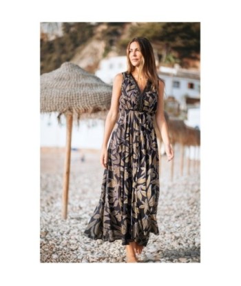 Isla Bonita Moda By SIGRIS - Vestido Largo Midi para Mujer, Elegante y Moderno