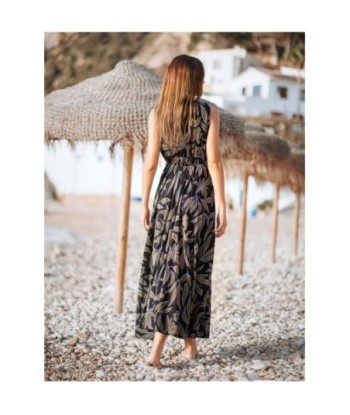 Isla Bonita Moda By SIGRIS - Vestido Largo Midi para Mujer, Elegante y Moderno