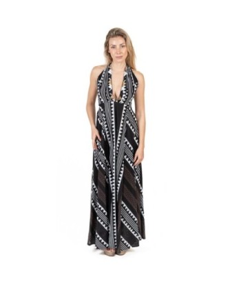 Isla Bonita Moda By SIGRIS - Vestido Largo Midi para Mujer, Elegante y Moderno