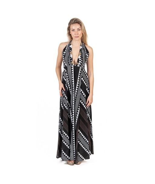Isla Bonita Moda By SIGRIS - Vestido Largo Midi para Mujer, Elegante y Moderno
