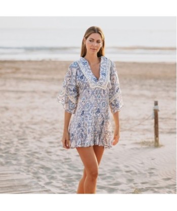 Isla Bonita Moda By SIGRIS - Poncho de Algodón 100% para Mujer