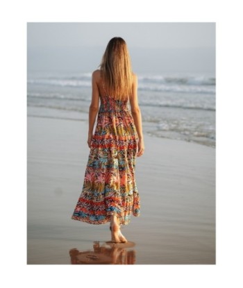 Isla Bonita Moda By SIGRIS - Vestido Largo Midi para Mujer, Elegante y Moderno