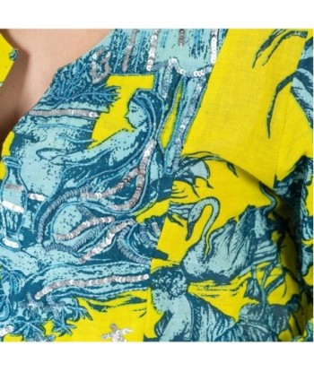 Isla Bonita Moda By SIGRIS - Kurta de Algodón 100% para Mujer - Estilo Bohemio y Elegante