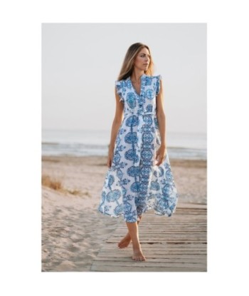 Isla Bonita Moda By SIGRIS - Vestido de Moda Mujer Elegante y Sofisticado