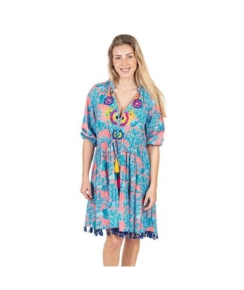Isla Bonita Moda By SIGRIS - Vestido de Moda Mujer Elegante para Fiesta y Eventos Especiales