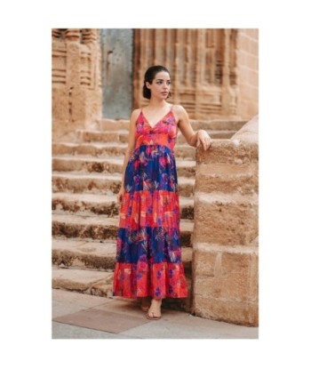 Isla Bonita Moda By SIGRIS - Vestido Largo Midi para Mujer, Elegante y Moderno
