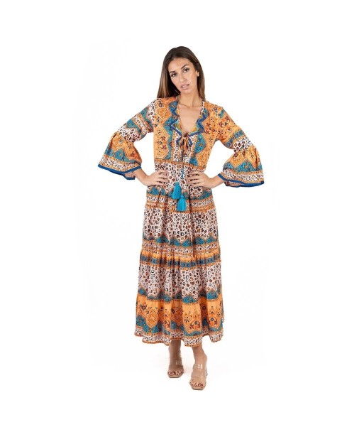 Isla Bonita Moda By SIGRIS - Vestido de Moda Mujer Elegante para Fiesta y Eventos Especiales