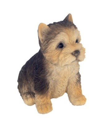 Figura decorativa de perro en resina para amantes de los animales, regalo ideal y decoración bohemia para el