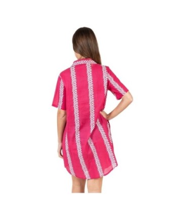 Isla Bonita Moda By SIGRIS - Camisa de Algodón 100% para Mujer, Manga Larga, Estilo Elegante y Versátil