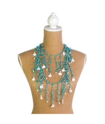 Isla Bonita Moda By SIGRIS - Collar de Moda para Mujer, Joya de Plata con Colgante Elegante y Original