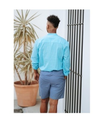 Isla Bonita Moda By SIGRIS - Camisa Hombre de Moda para Invierno