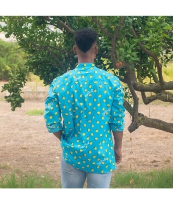 Isla Bonita Moda By SIGRIS - Camisa Hombre de Moda para Invierno