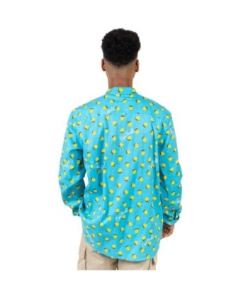Isla Bonita Moda By SIGRIS - Camisa Hombre de Moda para Invierno