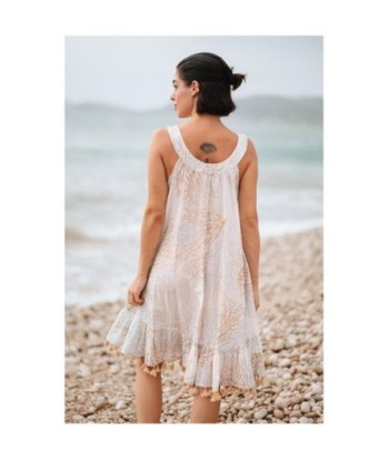 Isla Bonita Moda By SIGRIS - Vestido Corto de Moda Mujer para Todas las Ocasiones