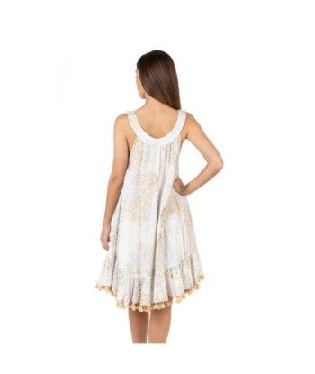 Isla Bonita Moda By SIGRIS - Vestido Corto de Moda Mujer para Todas las Ocasiones