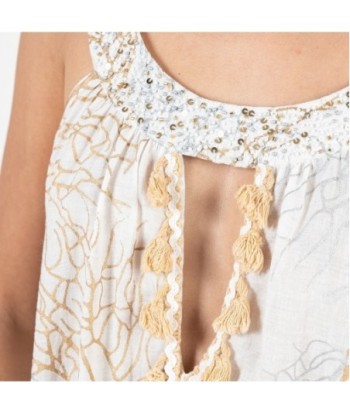 Isla Bonita Moda By SIGRIS - Vestido Corto de Moda Mujer para Todas las Ocasiones