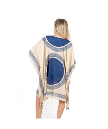 Isla Bonita Moda By SIGRIS - Poncho de Algodón 100% para Mujer