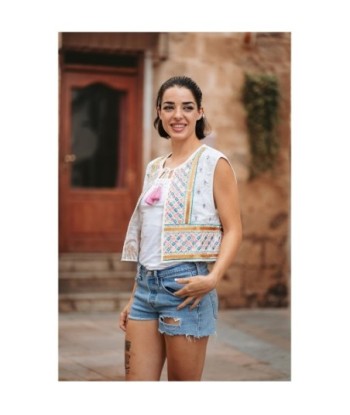 Chaleco de Moda Mujer Isla Bonita - Estilo Bohemio y Elegante