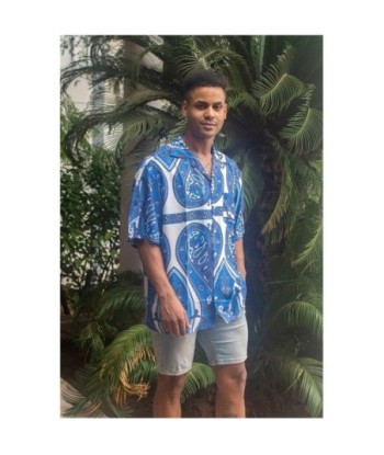 Isla Bonita Moda By SIGRIS - Camisa Hombre de Moda para Invierno