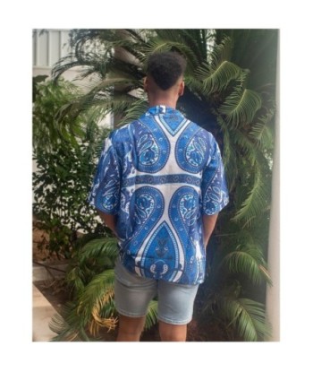 Isla Bonita Moda By SIGRIS - Camisa Hombre de Moda para Invierno