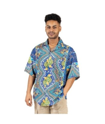 Isla Bonita Moda By SIGRIS - Camisa Hombre de Moda para Invierno
