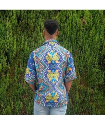 Isla Bonita Moda By SIGRIS - Camisa Hombre de Moda para Invierno